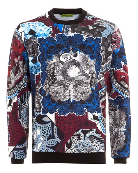 versace jeans jumper sale|Versace sweatshirt hoodie men buy.